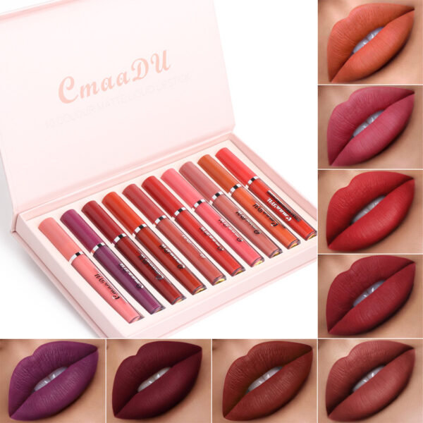 Women's Non-stick Cup Waterproof Matte Lipstick - Image 4