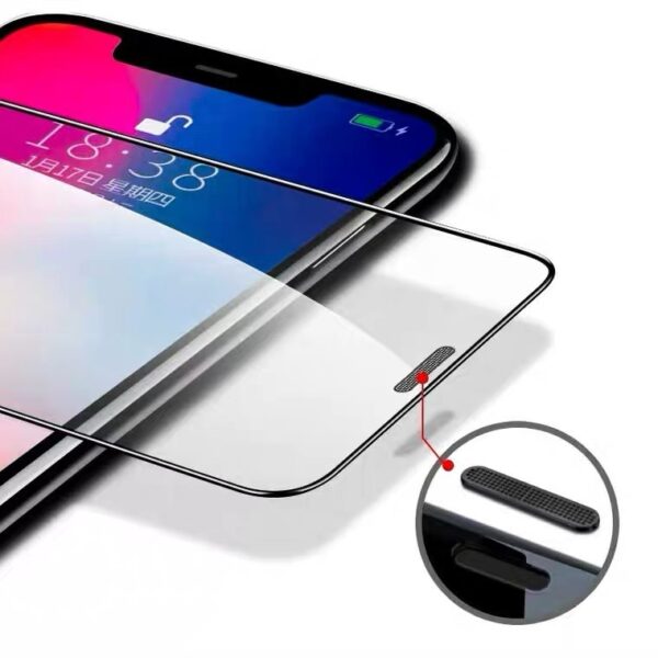 Privacy Tempered Film Dustproof Net Full-cover Screen Protector - Image 9