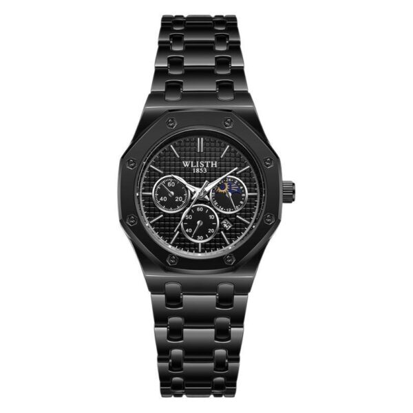 Women's Watch Luminous Steel Strap Calendar - Image 8