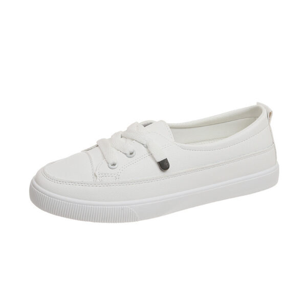 Women's White Shoes Personalized Stylish And Simple Casual - Image 5
