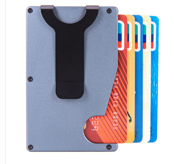 Location Tracker RFID Anti-theft Brush Metal Card Pack - Image 5