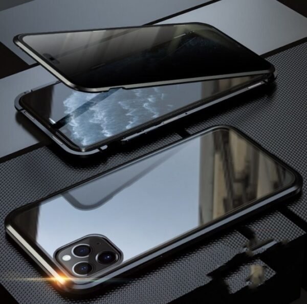 Double-sided glass magnetic king mobile phone case no anti-peep function - Image 6