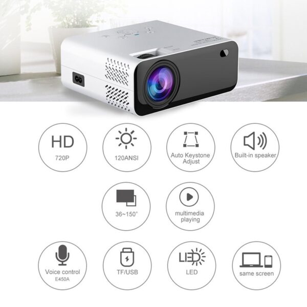 Business Office Home Screen Projector - Image 6