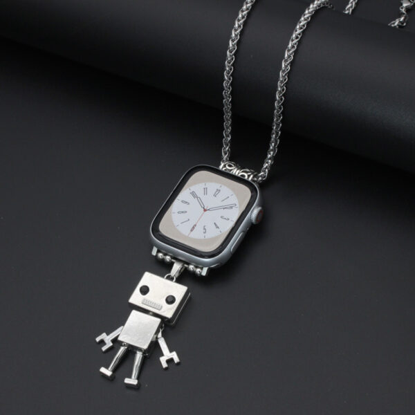 Watch Necklace Feather Hanging Strap - Image 8