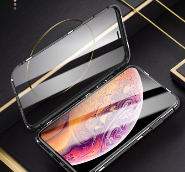 Double-sided glass magnetic king mobile phone case no anti-peep function - Image 8