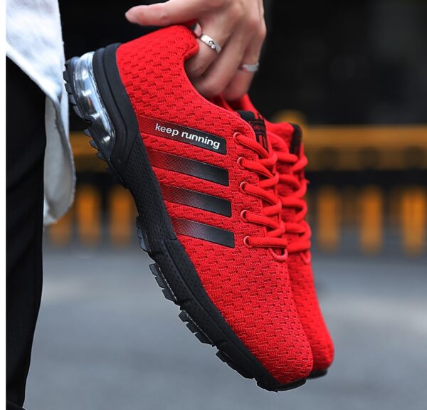 Best selling couple sports shoes breathable mesh outdoor men and women running shoes sports shoes fitness jogging shoes men - Image 5
