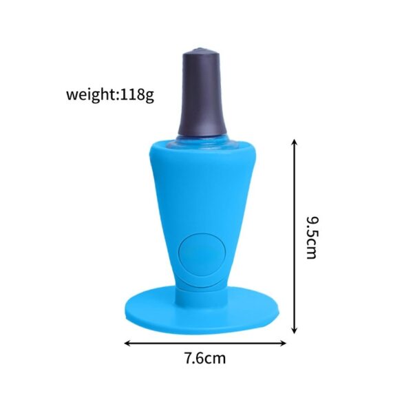 Silicone Nail Polish Bottle Holders Ring Nail Polish Seat - Image 2