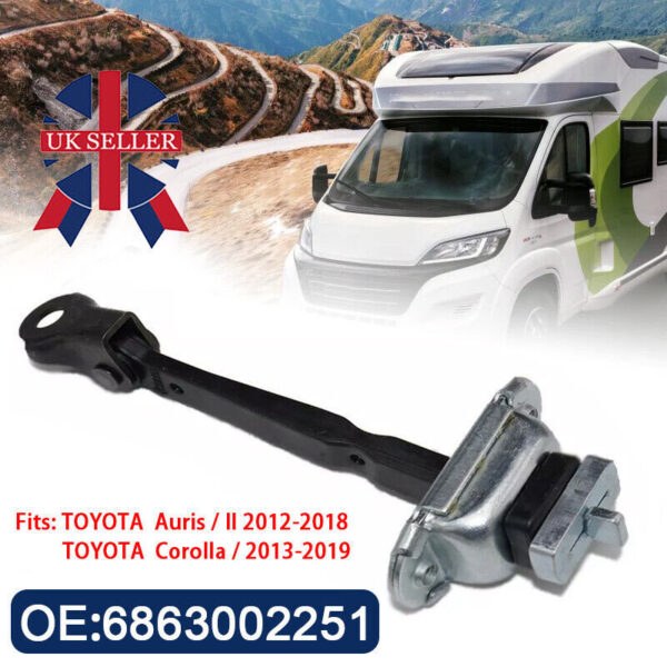 Rear Door Hinge Stop Check Strap Limitery Right Left Fits   Auris II 12-18 - Image 5