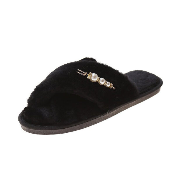 New Cross Cotton Slippers Home Casual Floor Slippers - Image 8