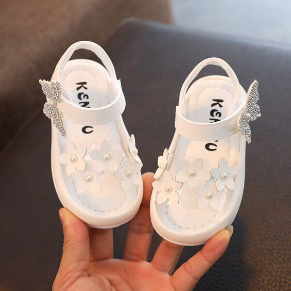 Little Kids' Princess Shoes Non-slip Soft-soled Baby Shoes - Image 7