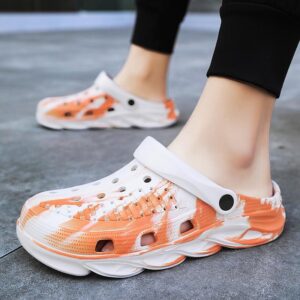Summer Men's Thick Bottom EVA Twist Bottom Plus Size Beach Shoes