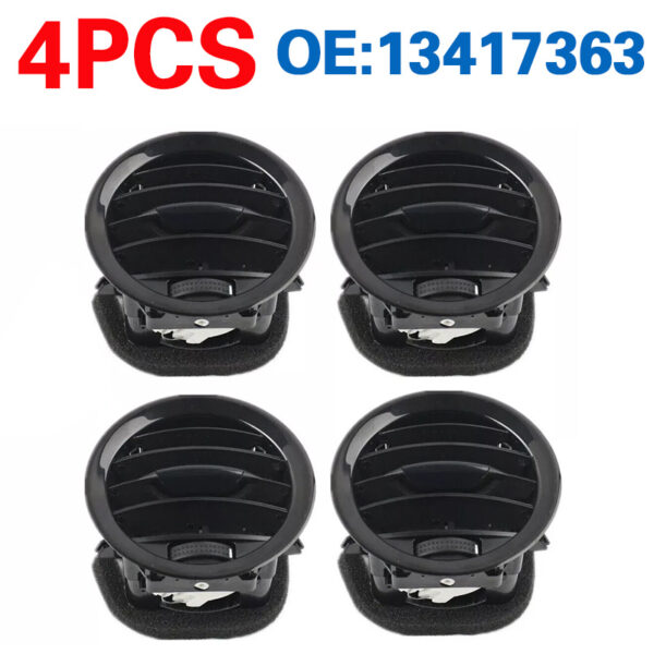 4PCS Interior Air Vent Grille Nozzle 13417363 For Vauxhall Adam Corsa D - Image 10