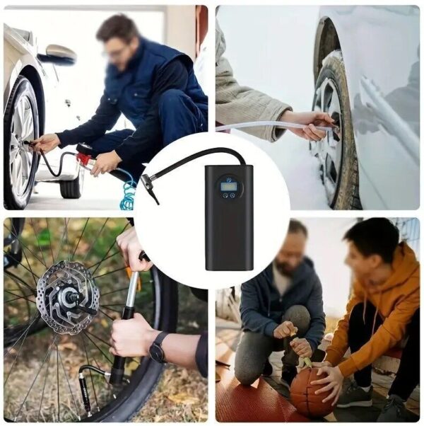 Car Tire Inflator Cordless Digital Display Rechargeable Tire Air Compressor - Image 4