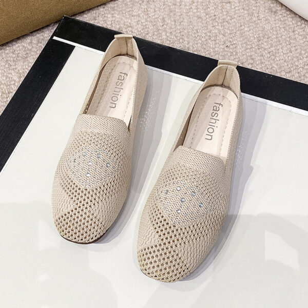 Women's Old Beijing Cloth Hollow Hole Shoes - Image 6