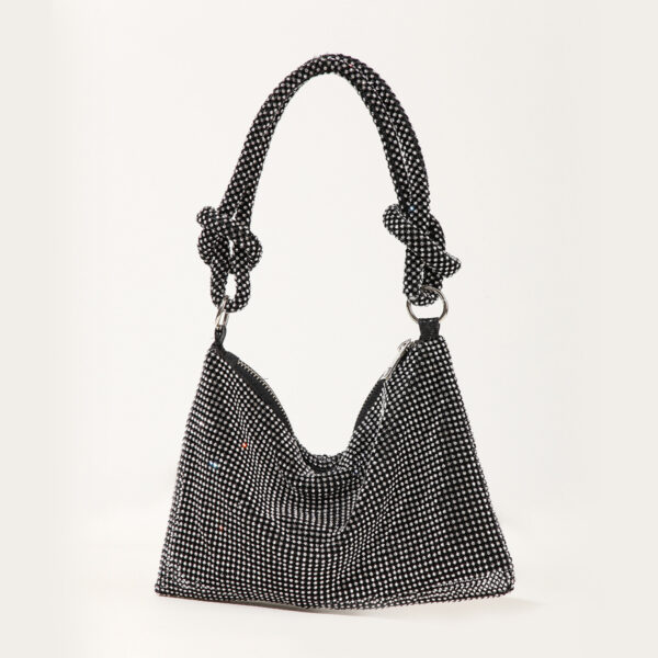Diamond-embedded Full Diamond Evening Bag Women