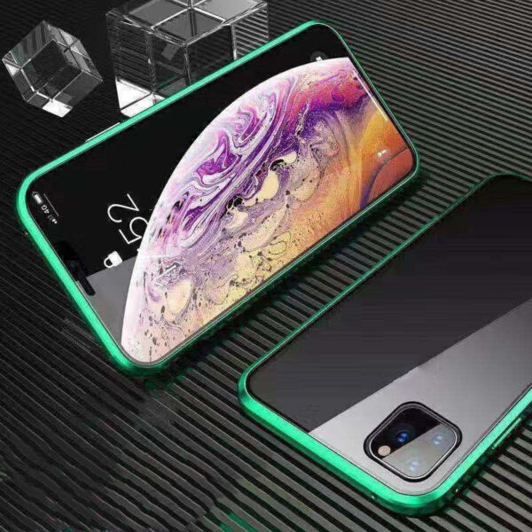 Double-sided glass magnetic king mobile phone case no anti-peep function - Image 5
