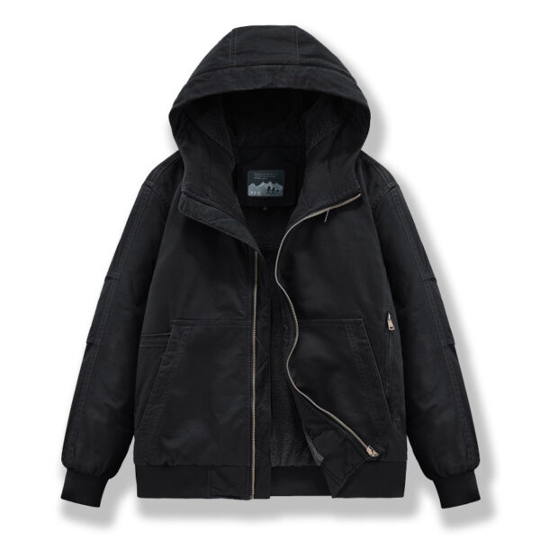 Cashmere Winter Coat For Men Padded Jacket - Image 8