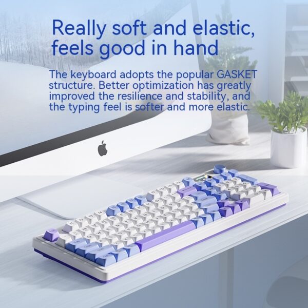 Wireless Bluetooth Mute Keyboard E-sports Office Keyboard - Image 7