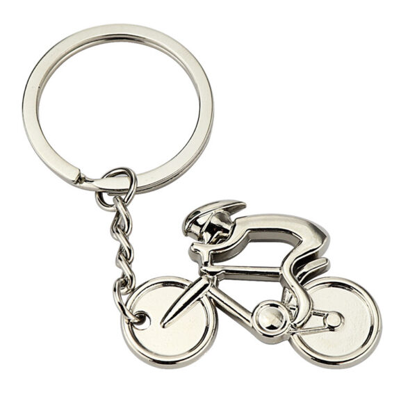 Mini Bicycle Metal Keychains Pendant Tourist Souvenir - Image 2