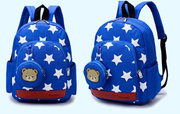 A small bear nursery school bag double shoulder bag - Image 5