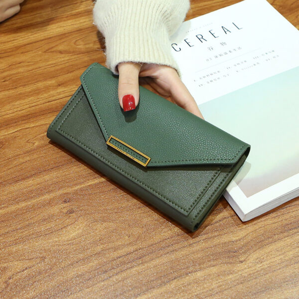 A Multi-functional Buckle Retro Thin Coin Purse From Japan And South Korea - Image 8