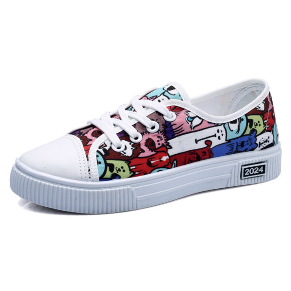 White Shoes Korean Style Soft Bottom Non-slip Breathable - Image 3