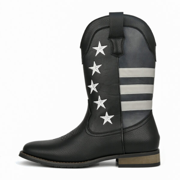 Five-pointed Star Suit Men's Western Cowboy Boot - Image 2