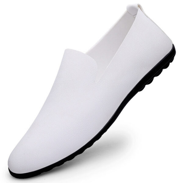Men's Casual Leather Shoes Fashion Soft Gommino Low Top - Image 7