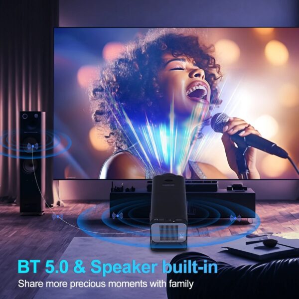 Small Projector 4K Wireless WiFi Smart 5G Projector - Image 6