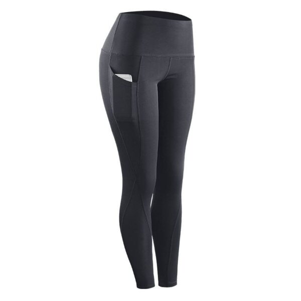 Women Compression Skinny Fitness Leggings Women Stretch Sportswear Casual Leggings Pants with Pocket - Image 10