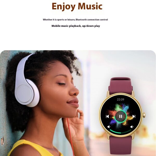 Smart Blood Glucose Heart Rate Blood Oxygen Monitoring Bluetooth Calling Sports Watch - Image 5