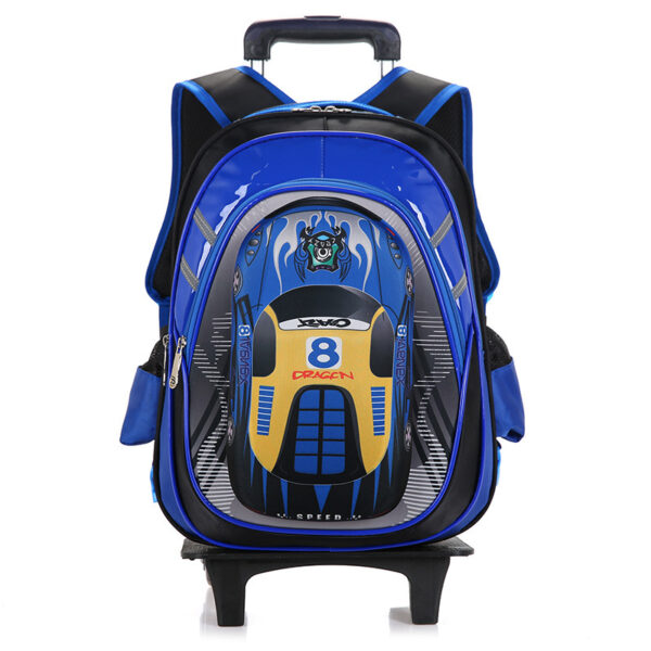 The New Men's Detachable Trolley Schoolbag Reduces The Burden - Image 9