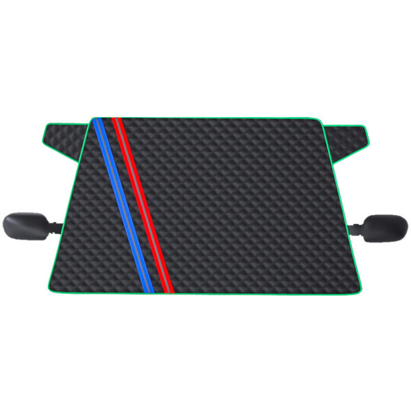 Car Sun Shade Half Car Cover Winter Anti-freezing Rain Frost Sun Block And Dustproof Sunshade Half-length Car Cover Snow Cover - Image 4