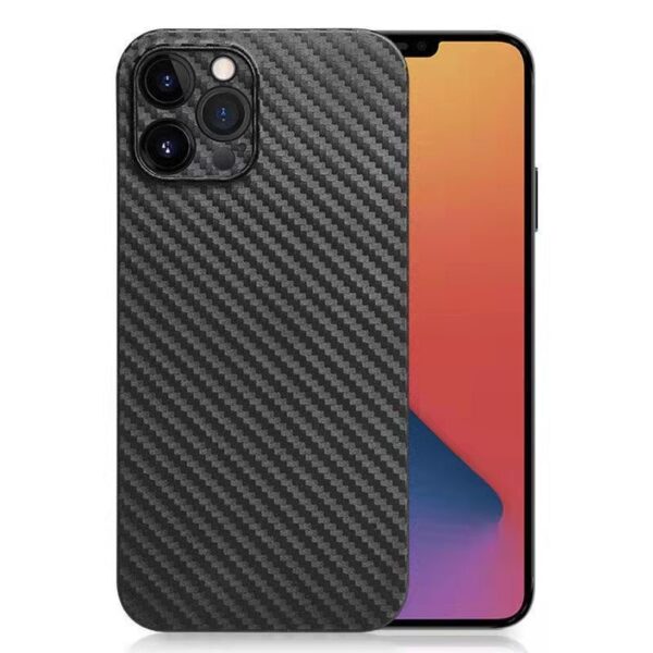 Carbon Fiber Pattern Ultra-thin Hard Shell Phone Case - Image 3