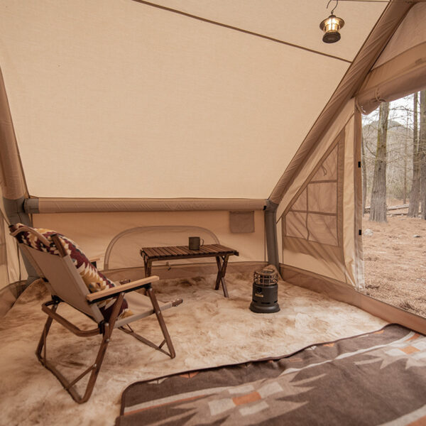 Cotton Camping Inflatable Tent - Image 6