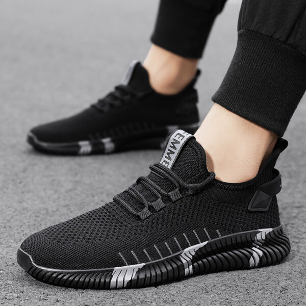 Mesh Sneakers Men Breathable Lightweight Running Shoes - Image 8