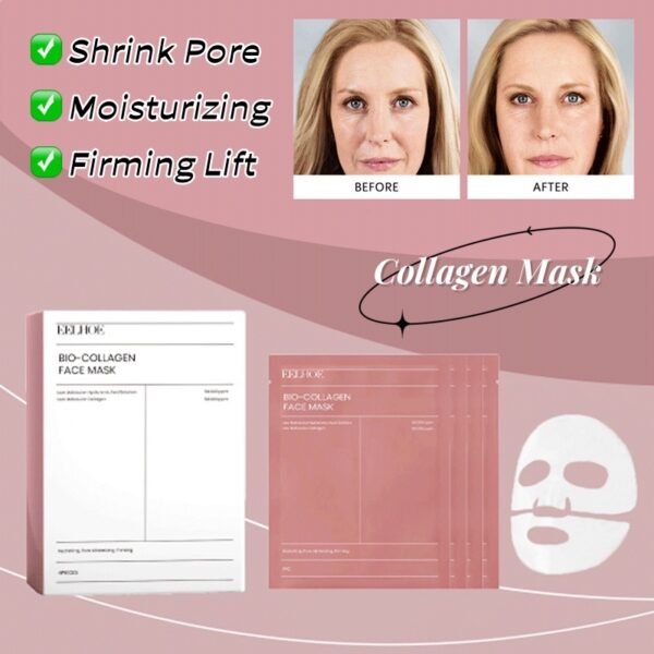 Face Mask Shrink Pore Moisturizing Refreshing Brightening Firming Lift Nourish Skin Care Deep Hydration Moisturizer - Image 3