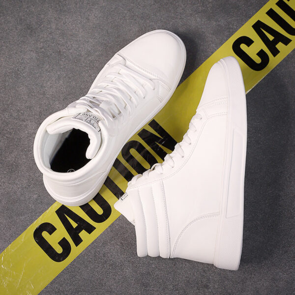 Plus Size Men's Leather Boots Fashion Casual Ankle Boots - Image 6