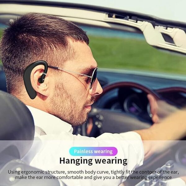 Bluetooth 5.0 Wireless Earpiece Headphones Earbuds Handsfree Headset With Mic UK - Image 7