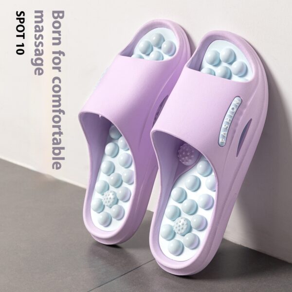 Ball Massage Sandals Bathroom Bath Non-slip Wear-resistant Anti-slip Bath Mat Pedicure - Image 6