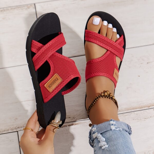 Summer Outdoor Women's Breathable Mesh Slippers