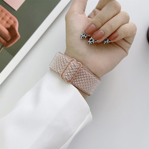 Simple W-pattern Nylon Loopback Strap - Image 10