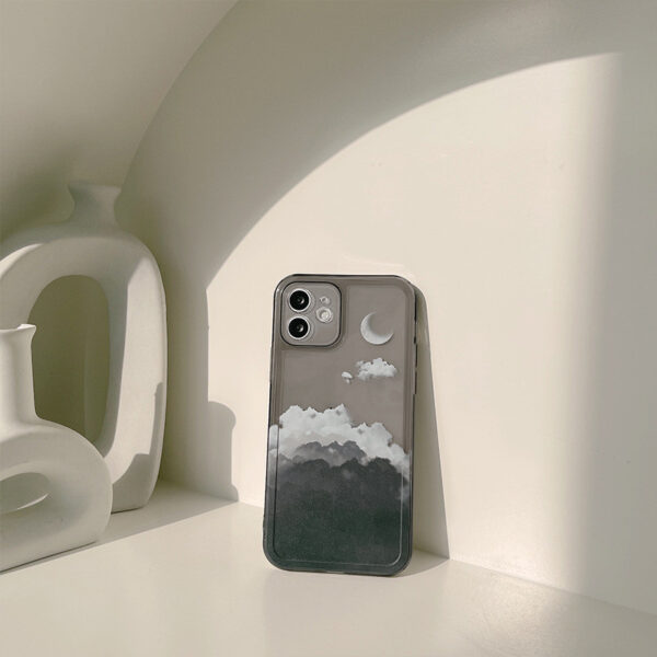 Late Night Cloud Gradient Mobile Phone Case Cover - Image 4