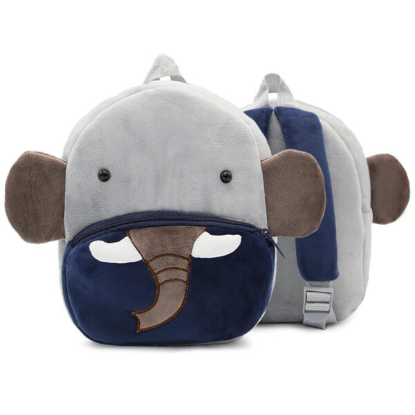 Cute Plush Backpacks Kindergarten Cartoon School Bags Children Animal Toys Bag - Image 8