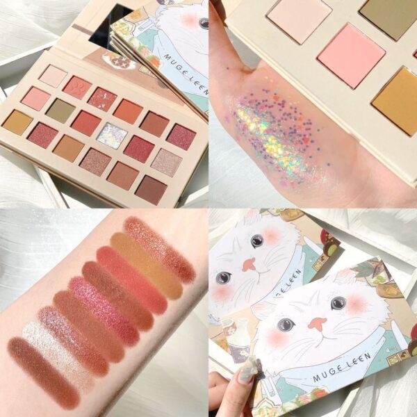 Waterproof powder, pearl light eye shadow - Image 2