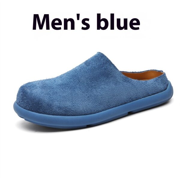 Outdoor Half Slippers Leather Shoes - Image 6
