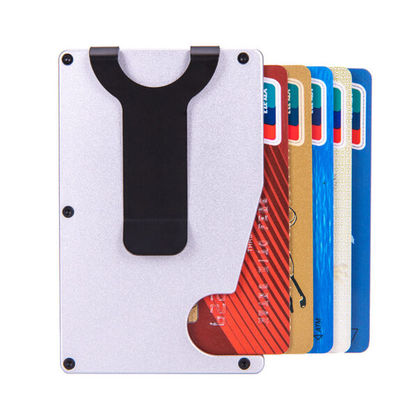 Location Tracker RFID Anti-theft Brush Metal Card Pack - Image 4