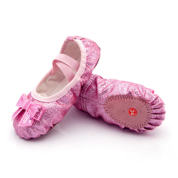 Children's Dance Soft Bottom Training Shoes Kids Ballet Shoes - Image 6