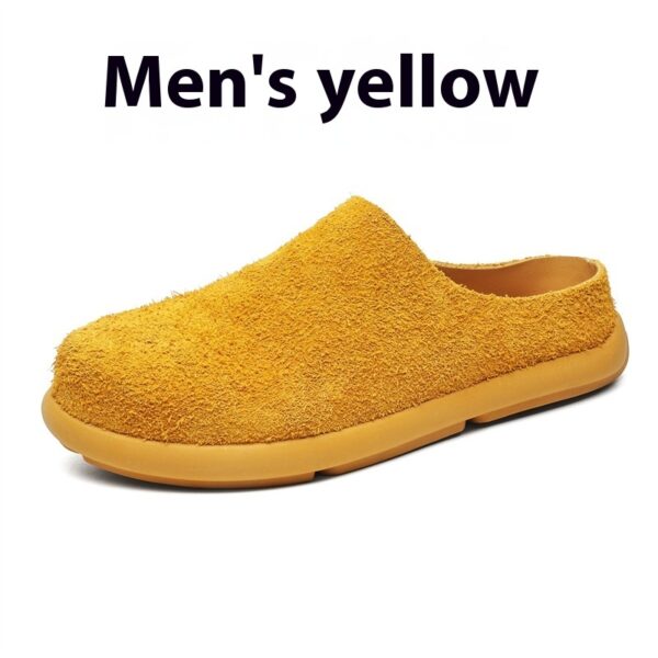 Outdoor Half Slippers Leather Shoes - Image 8