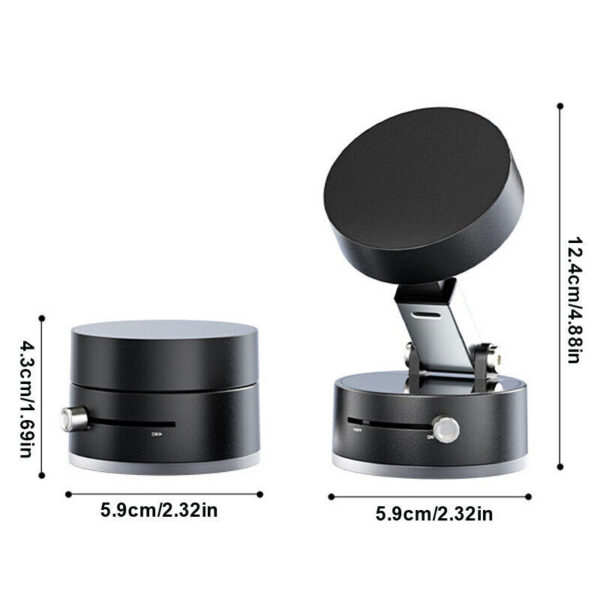 NEW Vacuum Magnetic Suction Cup Car Phone Holder Stand Car Mount 360 Rotation - Image 4